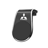 LETH Handyhalterung Auto für Mitsubishi Outlander Ecilpse Cross ASX Pajero,Handyhalter 360° Drehbar EIN-Knopf-Release Upgrade Autohalterung Stabiler,A