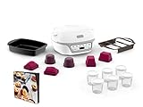 TEFAL KD812110 Cake Factory Délices Silver Cake Gerät, 5...