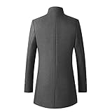 Generisch Sakko Herren - Übergröße Regular Fit Slim Fit Blazer Herrenanzug Business Stretch Einfarbig Sakko Winterjacke Casual Elegant Hochzeit Schwarz Jacke Anzugjacken