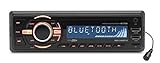 Caliber Autoradio - Auto Radio mit FM-Radio - Bluetooth - FM - SD - USB - USB zum Aufladen - Mit Freisprechfunktion - 4X 55 Watt - Schwarz - 1 Din