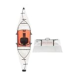 Oru Kayak Faltbares Kajak Inlet – Stabil, langlebig, leicht – Freizeitpaddeln auf Seen und Flüssen – Anfänger, Intermediär - Größe (aufgebaut): 290 x 76 cm, Gewicht: 9,1 kg