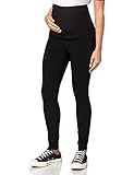 MAMALICIOUS Damen Mllucy Black Slim Pant A. Noos, Black Denim, M