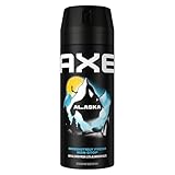 Axe Bodyspray Alaska Deo ohne Aluminium sorgt 48 Stunden lang für effektiven Schutz vor Körpergeruch 150 ml