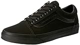 Vans Old Skool, VD3HBKA, Unisex-Erwachsene Sneakers, Schwarz (black/black (canvas), 40 EU