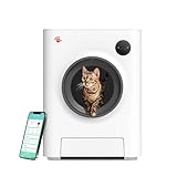 AstroPet Selbstreinigende Katzentoilette, 68L Katzenklo Selbstreinigend, Abnehmbarer Sandkontrollkasten/Sicherer Alert/App-Steuerung, Automatisches Katzenklo für Mehrere Katzen