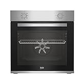 Beko BBIE12000X b100 Einbaubackofen, 66 l Volumen des...