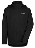 VAUDE Men's Escape Bike Light Jacket |Wasserdichte 2-Lagen Regenjacke - Winddicht, Atmungsaktiv & Leicht | Netzfutter | Kapuze im Kragen | Reflektierende Elemente | Eco Finish