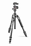 Manfrotto Befree Advances Kamerastativ-Kit mit Drehverschluss, Reisestativ-Kit mit Kugelkopf, kompakt und tragbar, Aluminium Stativ für DSLR-, Spiegellose- und Spiegelreflex-Kameras, Kamerazubehör