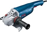 Bosch Professional Winkelschleifer GWS 22-230 P (2.200 Watt, inkl. Anti-Vibrations-Zusatzhandgriff, Aufnahmeflansch, Spannmutter, Schutzhaube, Zweilochschlüssel, im Karton)