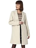 VERO MODA Damen Vmpop Coat Noos Mantel, Oatmeal/Detail:MELANGE, M