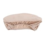 SOLUSTRE Ovaler Brot Gärkörbchen Liner aus Elastische Bäckerleinen für Teigformung Atmungsaktives Backzubehör für Gleichmäßige Gärung für Hobby und Profi Naturfarben