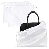 2 Stück Kordelzugbeutel aus Seide Handtaschen Aufbewahrungstasche Schuhtasche Staubbeutel Weicher Staubbeutel Staubdichte Seidentuch Staubschutz für Handtaschen-Organizer Geldbörse Schuhe