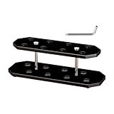 Dartständer - Acryl Abgewinkeltes Displayregal Mit 8 Schlitzen, Transparenter Halter Für Dart-Sammlung | Klar Freistehender Organisatorisierer | Home Bar Büro Spielzimmer Schreibtischzubehör