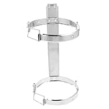 COHEALI Schwereisen Feuerlöscher Wandhalterung Belastbar Stabile Halterung mit Verstellbarem Klickverschluss Geeignet für ABC Pulver Schaumlöscher Einfache Montage für Werkstatt Büro