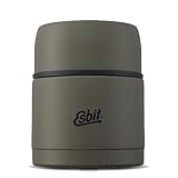 Esbit Thermobehälter Classic für Speisen - Warmhaltebehälter 500 ml in Olivgrün - aus Edelstahl für warme und kalte Lebensmittel