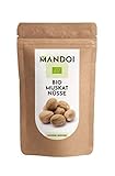 Mandoi BIO Muskatnuss 12 Stück, Muskat Nuss aus Sri Lanka....