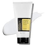 COSRX Advanced Snail 92% All in One Cream Tube 200g, Feuchtigkeitscreme mit Schneckenschleim und Hyaluron, Anti Pickel Anti Falten Gesichtscreme, für trockene und empfindliche Haut, Korean Skincare