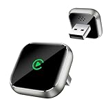 CarPlay Kabelloser Adapter für Apple iPhone – Upgrade von kabelgebundenem CarPlay auf kabelloses Gerät, Mini T-förmig für Autos, automatische USB-Wiederverbindung, für GPS Navigationsübertragung