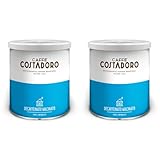 Caffè Costadoro Entkoffeinierter Gemahlener Kaffee Dose, 250 g (Packung mit 2)