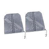 Gatuida Wasserdichte Auto Spiegel Schutzbezüge Schneeschutz Seitenspiegel Abdeckung mit Verstellbarem Kordelzug Strapazierfähiger Oxford Passend für Gewöhnliche Fahrzeuge