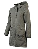 Storm Explorer Parka für Damen - Wasserdicht & Atmungsaktiv - Übergangsjacke für den Herbst & Winter - Regenjacke mit Kapuze - Wetterfester Regenmantel & Outdoor Jacke - Olive Grün S