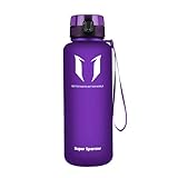 Super Sparrow Trinkflasche - 1.5L - Wasserflasche Auslaufsicher -Sportflasche BPA-Frei | Schule, Sport, Wasser, Fahrrad