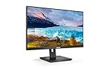 Philips 272S1AE - 27 Zoll FHD Monitor, höhenverstellbar (1920x1080, 75 Hz, VGA, DVI, HDMI, DisplayPort) schwarz