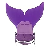 Schwimmflossen Kinder, Flexibles Tauchen Monoflosse Flossen, Taucherflossen, Trainingsflossen, Flossen , Einteilige Flipper Schnorchelausrüstung für Kinder unter 12 Jahren (E)
