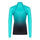 LeMieux Damen Spectrum Base Layer Top – Athletic Thermo Shirts – Reitbekleidung & Ausrüstung für Reitsport, Blau (Azure), 40