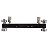 MoSundi Gitarrensattelschleifer Schleifwerkzeug mit verstellbarer Höhe, für Knochen, Kunststoff und Verbundteile, Schwarz oder Chrom Schwarz