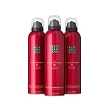 RITUALS The Ritual of Ayurveda Vorteilspack mit 3 x Duschschaum – Duschgel mit indischer Rose und Süßmandelöl – Ausgleichender Duft – Value Pack 3 x 200 ml