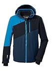 killtec Herren Outdoorjacke/Funktionsjacke mit abzipbarer Kapuze und Schneefang KSW 32 MN SKI JCKT, dunkelblau, M, 43430-000