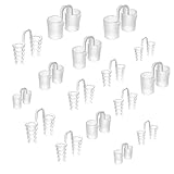 16pcs Soft Nasendilatatoren Weichem Silikon Nasenentlastung Nasenspreizer Nasenklammer Gegen Schnarchen Schnarchstopper Anti Schnarch Gerät für sSofortige Nasenatmer Verbesserung der Atmung Sports