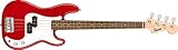 Squier by Fender Mini Precision Bass, Dakota Rot, Inklusive kostenloser virtueller Kurse auf Fender Play