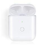 Kabelloses Ladecase Ersatz Kompatibel mit Air Pod 1. und 2. Generation, Repacement Charger Case mit Bluetooth Pairing Sync Taste, Weiß