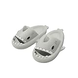 OEAK Shark Hausschuhe Männer Frauen Paar Damen Sommerpantoffeln Home Offene Zehen Rutschfeste Hausschuhe Sandalen Haifisch Hausschuhe Soft Dusche, Strand & Pool