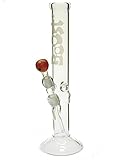 Boost gerade Glasbong mit Eisfach - 36cm, 14,5mm - Head&Nature Bong-Kollektion