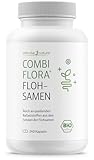 Bio-Flohsamenschalen - 240 Kapseln - 3600 mg Flohsamenschalen pro Tag - Psyllium husk - Vegan - Indische Flohsamenschalen hochdosiert - Ohne Zusatzstoffe