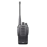 Midland G10 PRO Wiederaufladbares Walkie-Talkie, Professionelles Funkgerät mit 32 PMR446 Kanälen, 50 CTCSS Tönen, 116 DCS Codes, Li-Ion 1200mah Batterie, Schwarz