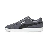 PUMA Unisex Smash 3.0 Turnschuhe, Gray Tile Puma Black Puma White, 43 EU