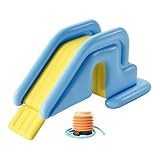 Aufblasbare Rutsche für Kinder, aufblasbare Rutsche für Außenpool, Wasserspielplatz, rutschfest, aufblasbar, geeignet für Boden, Terrasse, Rasen, Geburtstagsfeier