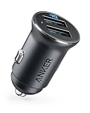 Anker 24W Car Charger Ladegerät, Mini Autoladegerät, 4.8A...