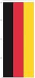 BGFint Deutschland Flagge Fahne 120 x 300 cm Nationalflagge Nationalfahne Stoff 110g / qm