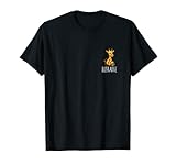 Bier Giraffe Bier Affe Bierliebhaber Tier Sohn Party T-Shirt