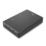 Shanqiu Mini UPS Unterbrechungsfreie Stromversorgung für Router, Modem, Kamera mit Eingang AC Ausgang USB 5V DC 5V 9V 12V 3A (74Wh)