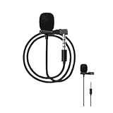 Volorful 3,5 mm 4-teiliges Externes Mikrofon V68 Diktiergerät Digital Zubehör, Menge * 1