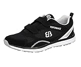 Brütting Unisex Performance V Fitnessschuhe, Schwarz Weiß, 39 EU