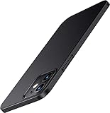 TORRAS Dünnes Meisterwerk für iPhone 12 Mini Hülle mit (2 Schutzglas) 360 Grad Rundumschutz Schutzhülle Handyhülle Exzellente Samtiger Touch Slim Fit Hülle iPhone 12 Mini Case Schwarz