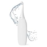 Happy Po Po Dusche 2.0 Tragbare Intimdusche Easy-Bidet ersetzt Feuchttücher und Dusch-WC, Praktisch und Kompakt, Geeignet für Unterwegs, Maße 28x5x6 cm - Weiß