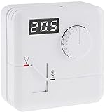 Thermostat Raumtemperaturregler Steuereinheit Aufputz 110V-230V Temperatur Anzeige regelbar 5-30°C